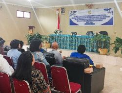 Babinsa Koramil Kuala Kencana Hadiri Sosialisasi PHBS dan Pencegahan HIV/AIDS