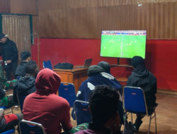 Kodim 1714/Puncak Jaya Gelar Nobar Piala Dunia 2026 di Kabupaten Puncak Jaya