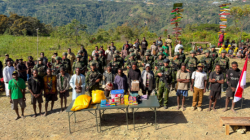 Koops TNI Habema Kuasai Honai Kelompok OPM, Tiga Pucuk Senjata Api Diamankan