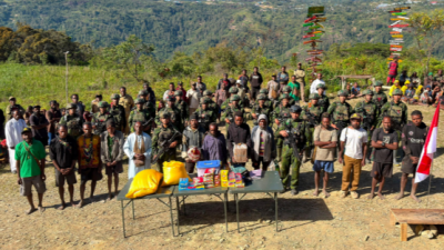 Koops TNI Habema Kuasai Honai Kelompok OPM, Tiga Pucuk Senjata Api Diamankan