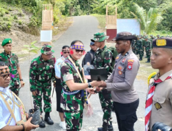 Danrem 181/PVT Bersama Bupati Sorong Selatan Resmi Buka TMMD Ke-129 TA 2026