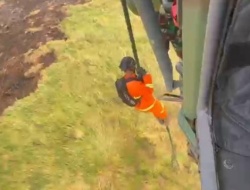 Tim Alpha Laksanakan Fastrope ke Titik Api, Siap Buka Jalan Tim Free Fall di Pekanbaru
