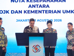 Kementerian UMKM Bersama OJK Sepakat Akselerasi Pembiayaan dan Perluasan Pasar UMKM