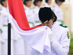 Panglima TNI Hadiri Pengukuhan Paskibraka Tingkat Pusat Tahun 2026