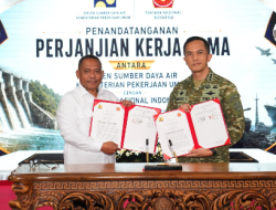 TNI-Kementerian PU Perkuat Sinergi Pengelolaan Sumber Daya Air