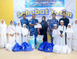 Lanud Sjamsudin Noor Hadirkan Senyum Untuk Anak Yatim dan Purnawirawan