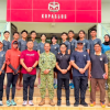 Letjen TNI Richard Tampubolon Tinjau Atlet Pelatnas Taekwondo Indonesia di Markas Kopassus