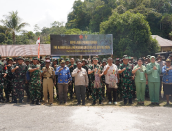 TMMD Ke-129 TA 2026 di Kampung Sesor Resmi Ditutup Danrem 181/PVT