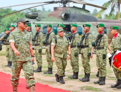 Wapang TNI Tinjau Kesiapan Yonif TP di Sumatera Utara