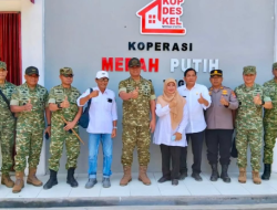 Wapang TNI Tinjau Karya Bakti, Pembangunan KDKMP dan Yonif TP 842/Badak Sakti di Pandeglang