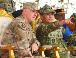 Aksi Airborne Lima Negara Warnai Latgabma SGS 2026