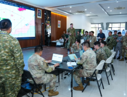 TNI dan Militer Negara Sahabat Bangun Sinergi Operasi Gabungan Melalui STAFFEX SGS 2026