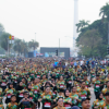 TNI Run 2026 Meriahkan Rangkaian HUT Ke-81 TNI, 15.965 Pelari Padati Monas