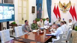 Panglima TNI Hadiri Ratas Penanganan Karhutla, Pemerintah Perkuat Upaya Pemadaman