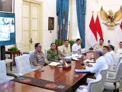 Panglima TNI Hadiri Ratas Penanganan Karhutla, Pemerintah Perkuat Upaya Pemadaman