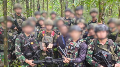 Koops TNI Habema Berhasil Amankan Kembali Senjata Caracal Yang Dirampas Kelompok OPM di Maybrat