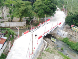 Kodim 1710/Mimika Rampungkan 10 Titik Jembatan Beton Garuda Merah Putih di Kabupaten Mimika
