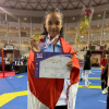 Atlet Taekwondo Indonesia Raih Medali Emas Kategori Cadet U47 Putri di Doha